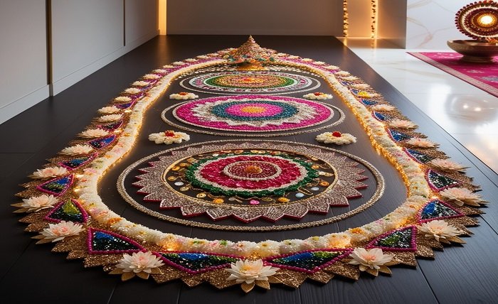 3D Rangoli Designs