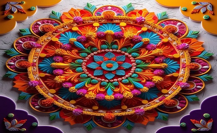 3d rangoli designs