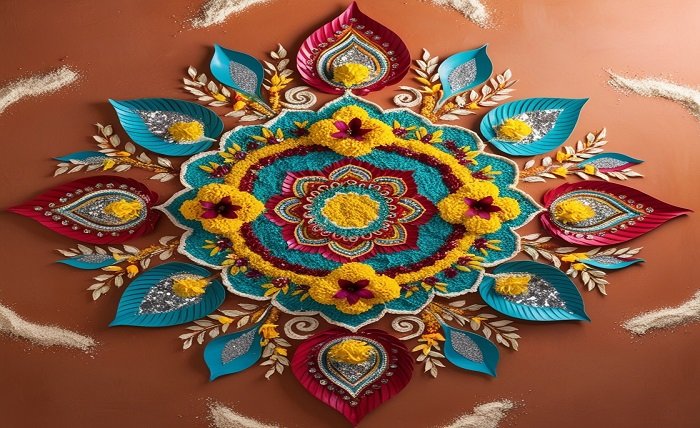 Contemporary rangoli designs