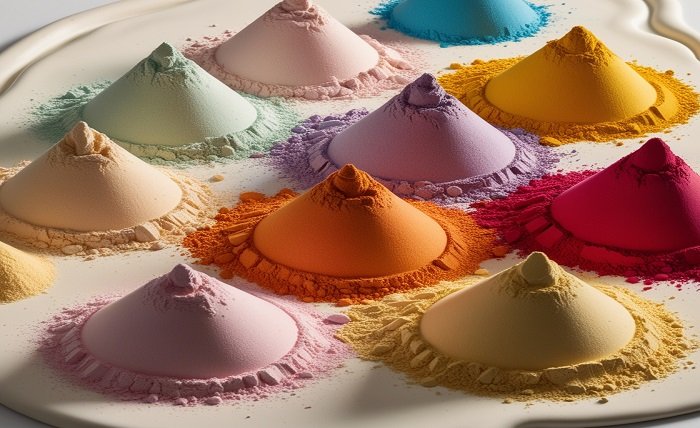 Various Colored Powders