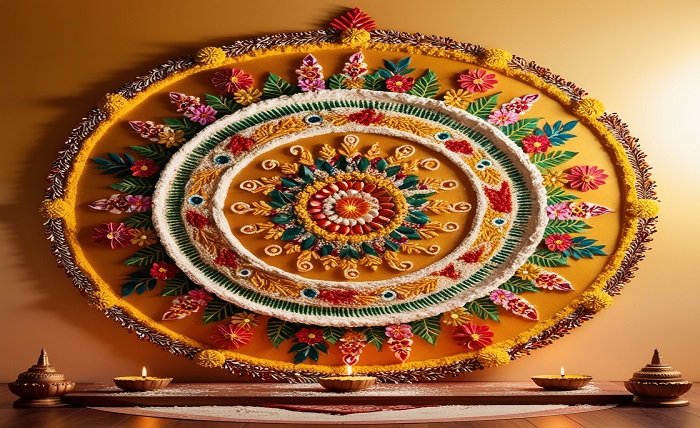 What is 3D Rangoli