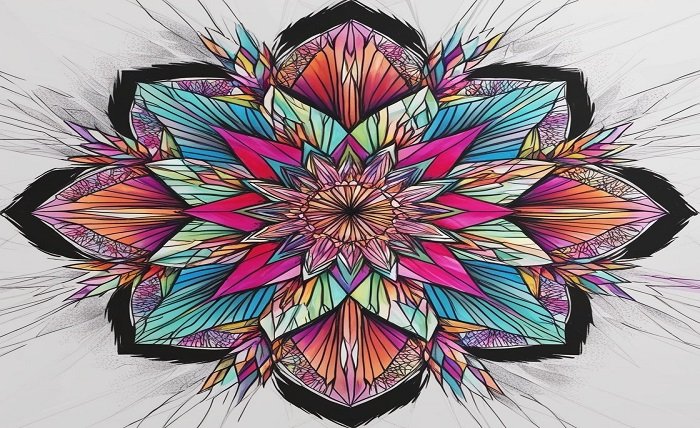 geometric patterns drawing