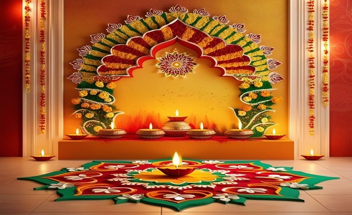 beautiful designs of rangoli for diwali