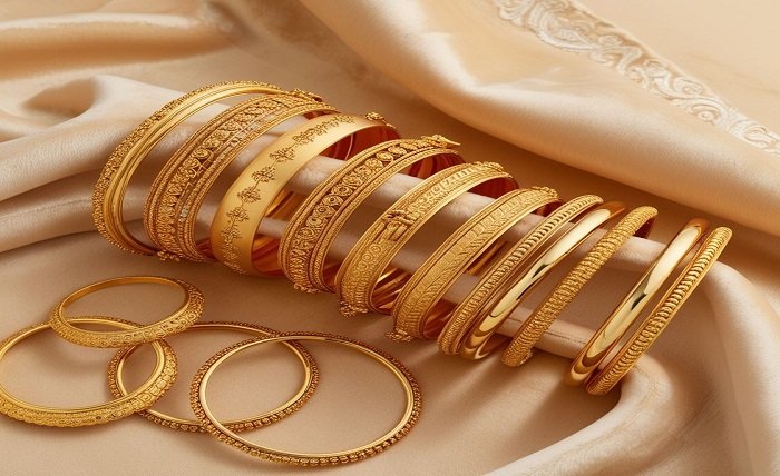 gold bangles traditional designs