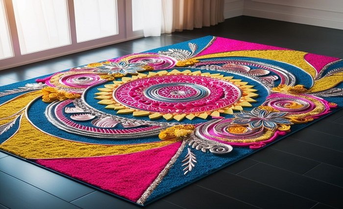 modern unique rangoli designs