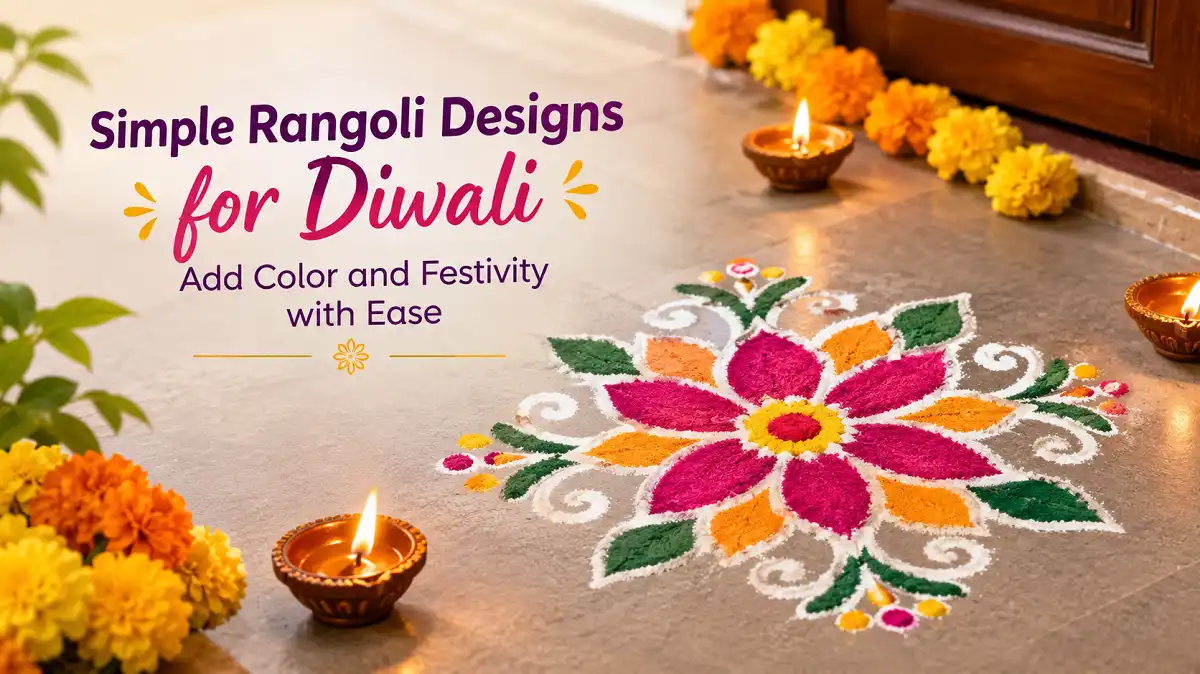 simple rangoli designs for diwali