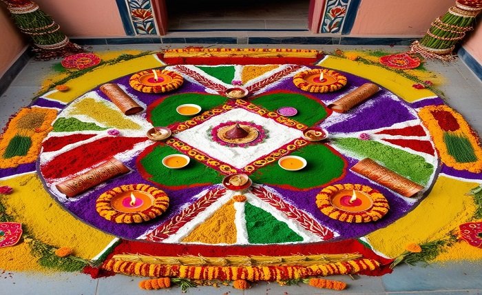 rangoli designs for pongal