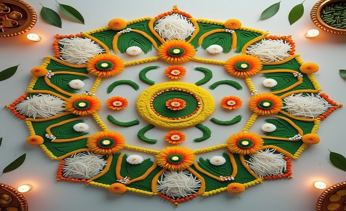 pongal rangoli designs