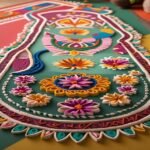 easy border rangoli side designs