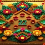 new year rangoli designs 2022