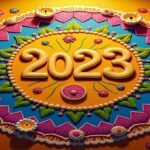 new year rangoli designs 2023