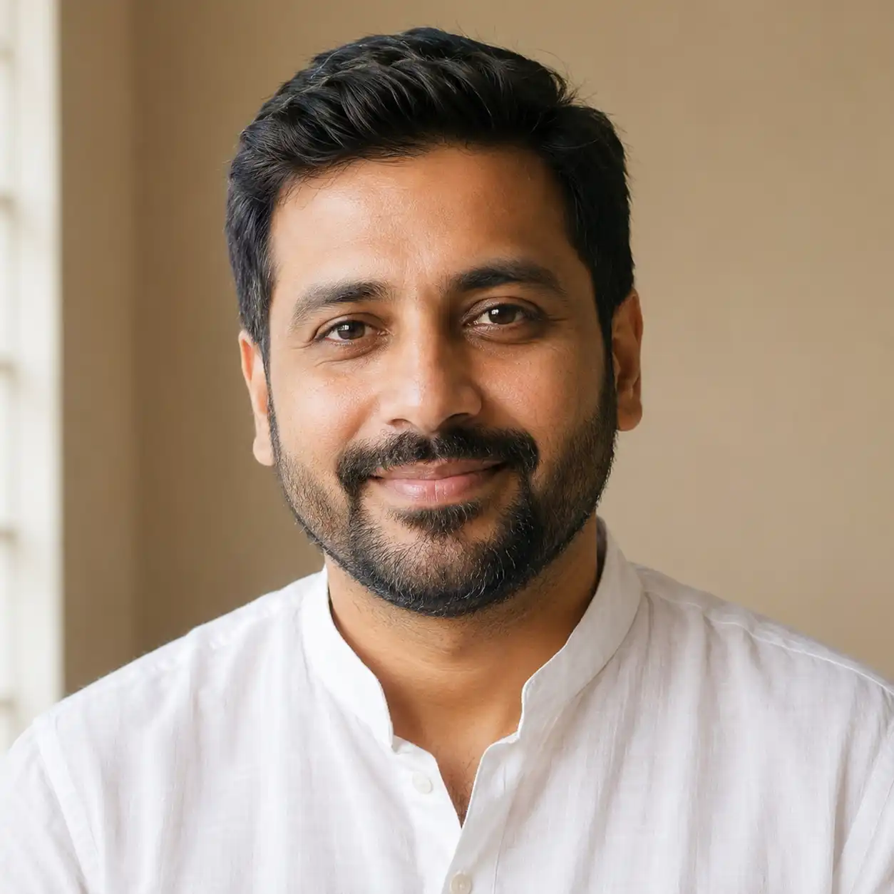 Cinmoy Sarkar, founder of Rangoli Designs