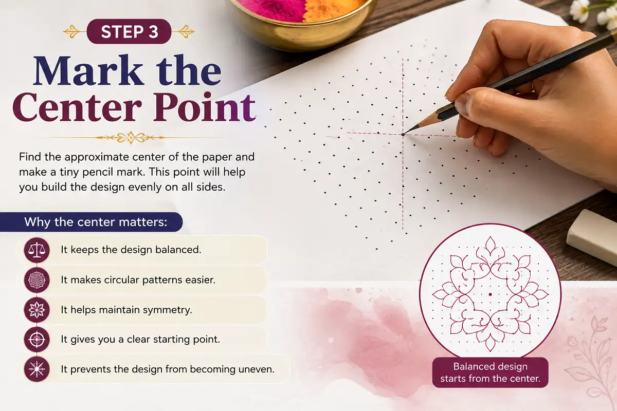 Mark the Center Point